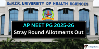 AP NEET PG Stray Round Allotment List Released at drntr.uhsap.in; Check List Here